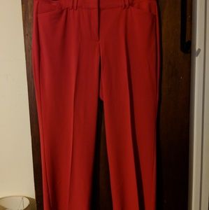 HOT red dress pants